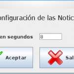Funcionalidad para editar las propiedades de las noticias del software de gestión de pantallas